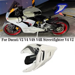 For Ducati Panigale V4 V4S V4R V2 & Streetfighter v4 v4s v2 Rear Tail Fairing Hump Single Seat Cover Motorcycle Accessories