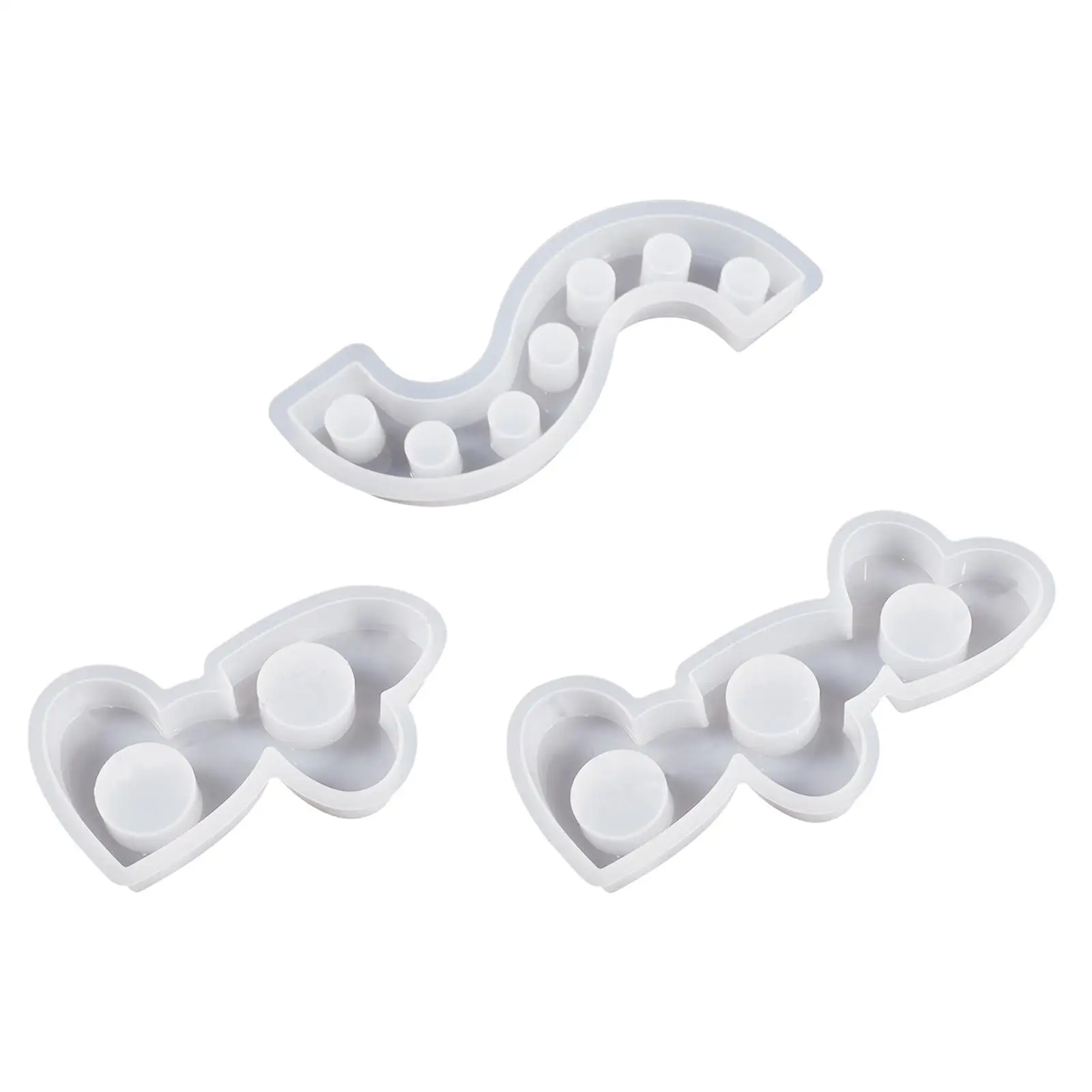 

Resin Epoxy Candlestick Model DIY Tool Home Decor Silicone Making Model Casting Candle Holder for Votive Candle Wedding Party