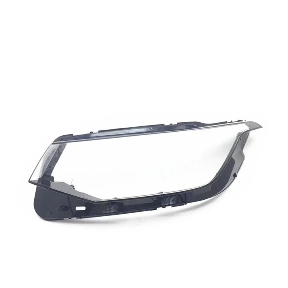 HTTCY ل Volkswagen VW Tiguan L 2022 كشافات غطاء للعدسات شفافة المصباح قذيفة استبدال غطاء المصباح الأصلي عاكس الضوء #5