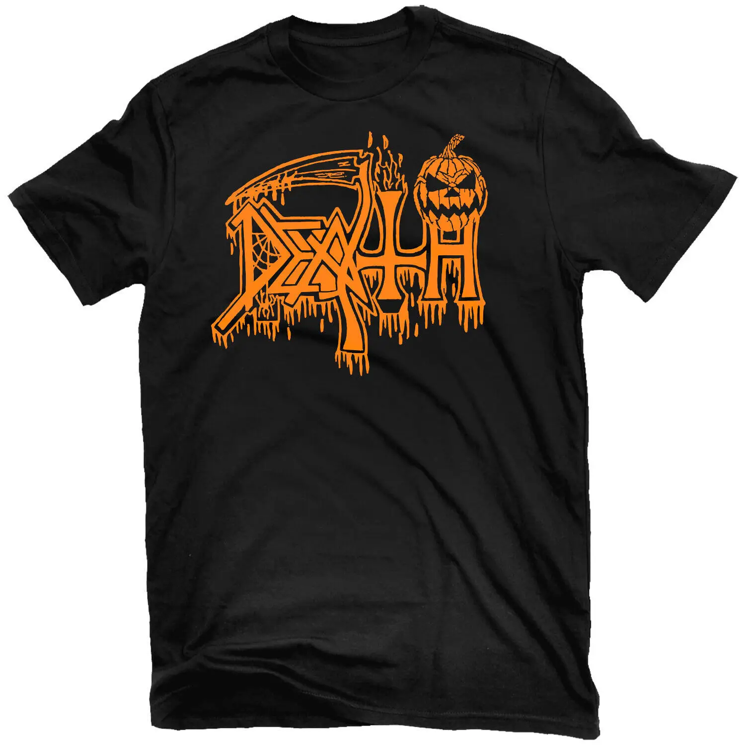 Buy chuck schuldiner DEATH Halloween Logo T Shirt All Size S-4XL EE1402