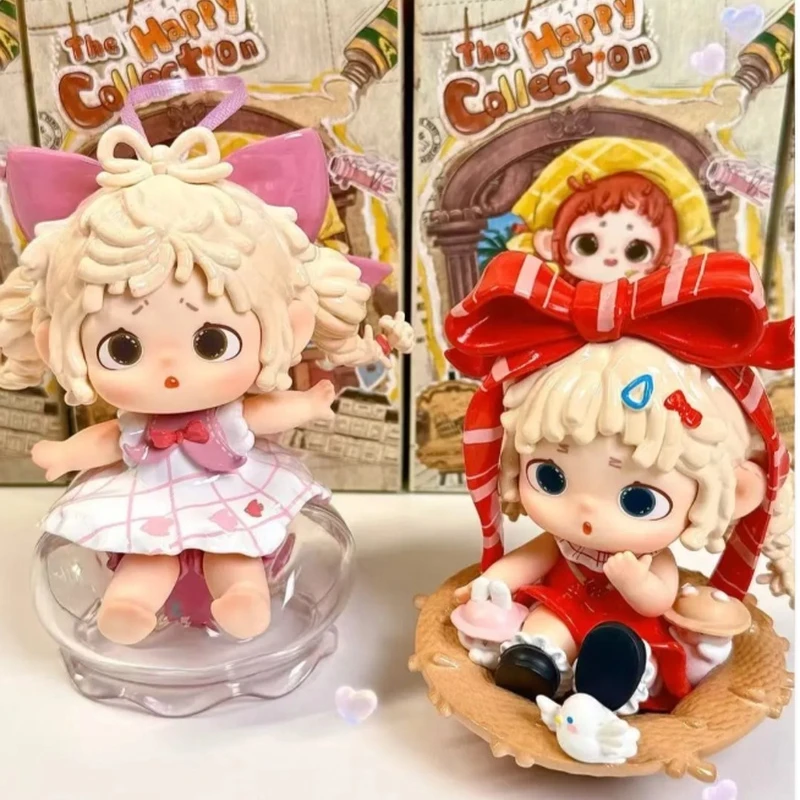 

Authentic Fufu Happy Inspiration Bookmark Series Blind Box Cute Collectible Trendy Display Toy Gift
