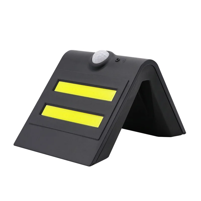 

Солнечный светодиодный уличный светильник с датчиком движения, IP65, три режима освещения, черный/белый корпус, для дома и сада