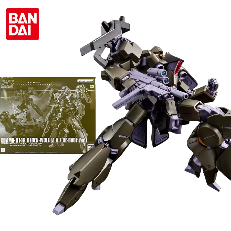 

Bandai Original Gundam Model Kit Anime Figure PB Limited HGUC AMX-014R A.O.Z RE-BOOT Action Figures Toys Gifts for Children