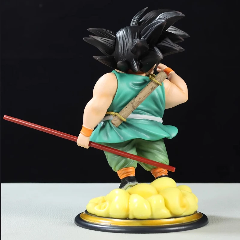 Dragon Ball Animation Peripheral Dolls Desktop Case Ornaments Goodbye Fatty Goku Trendy Toy Figure Two-Dimensional Model