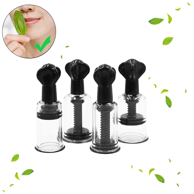 2Pcs Breast Nipple Sucker Clitoris Suction Bdsm Game Nipple Massager Vacuum Pump Flirting Sex Toys for Women Man nipple toys
