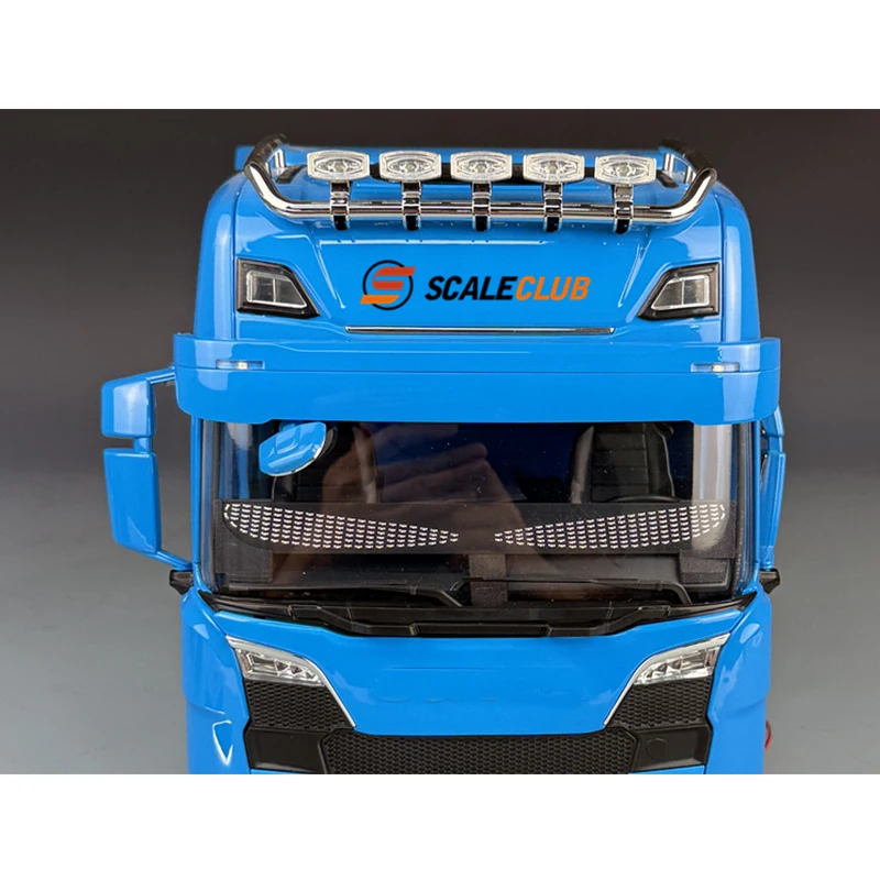 1:14 Maßstab LED-Simulations-Frontscheinwerfer Augenlichter für Tamiya RC Truck Auto Zubehör – Detail 3