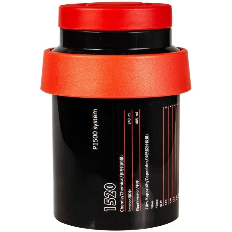 Darkroom Film Developing Tank 1520 Kit Compatible with Multiple Film Processing Reels
