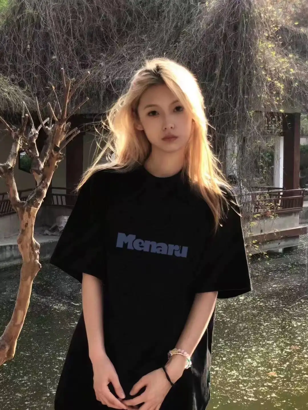 

Свободная футболка унисекс из чистого хлопка, модный брендовый универсальный топ, трендовая одежда