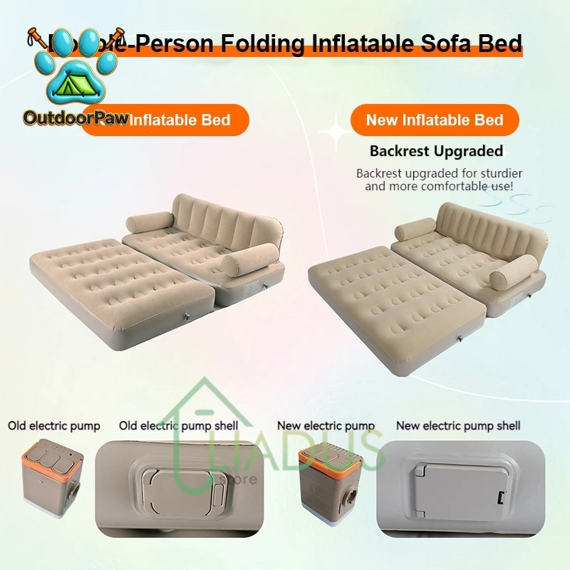 Self Inflating Camping Mattress Thick Ultralight Self Inflating Air Mattress Tourist Bed Folding Beach Chair Floor Mattress