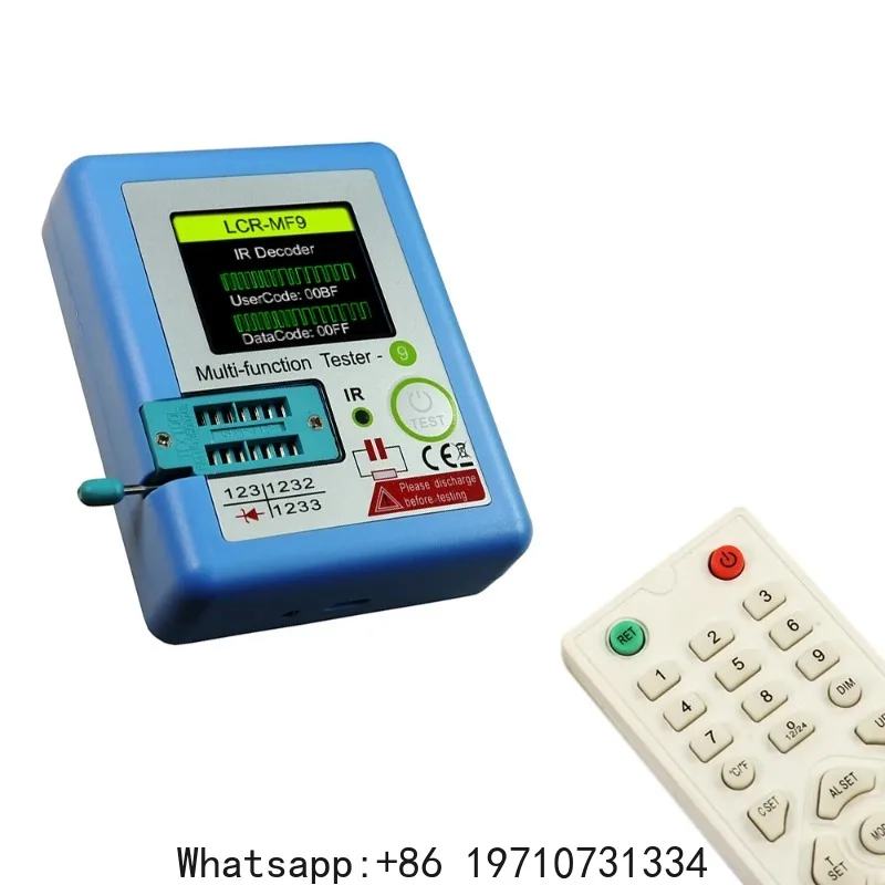 MF9 LCR ESR Meter Transistor Tester 1.8