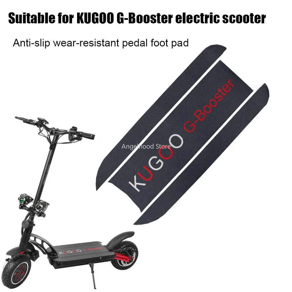

Противоскользящая наклейка для электрических скутеров KUGOO G-Booster, противоскользящие подушечки для ног и матовые наклейки, аксессуары для скутеров
