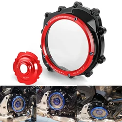 For BMM F900R 2019-2021 CNC Clear Clutch Cover Spring Retainer Ring Pressure Plate F900 R 2021 2020 2019