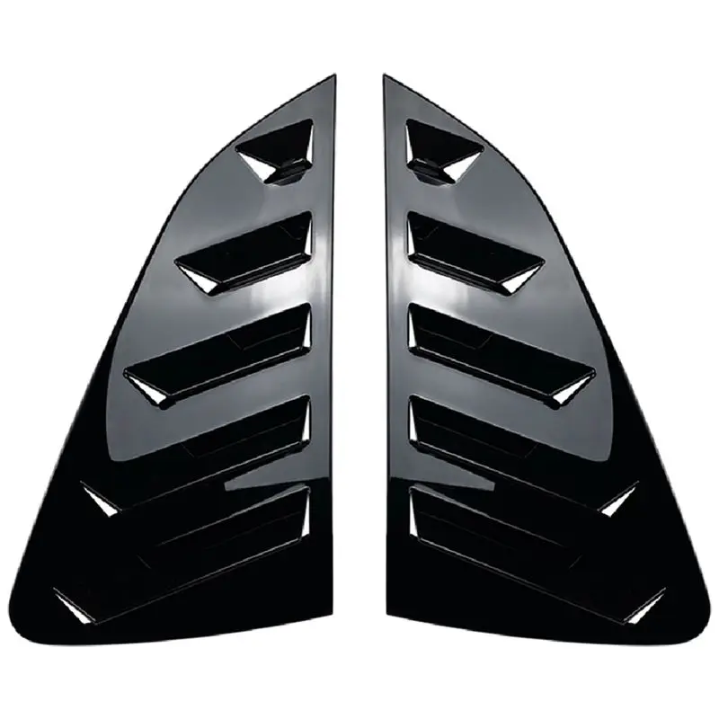 

Накладка-жалюзи на заднее стекло, глянцевая черная, для Polo Mk6 Polo 2018-2023