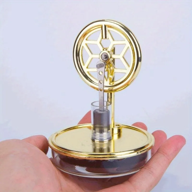 Low Temperature Stirling Engine DIY Heat Education Model Class Teaching Stirling Engine Laboratory Low Friction Desktop Model