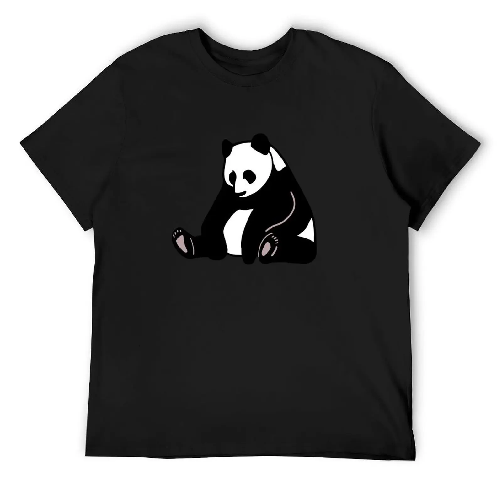 

Sad Panda T-Shirt oversizeds summer clothes oversized graphic tee mens graphic t-shirts funny