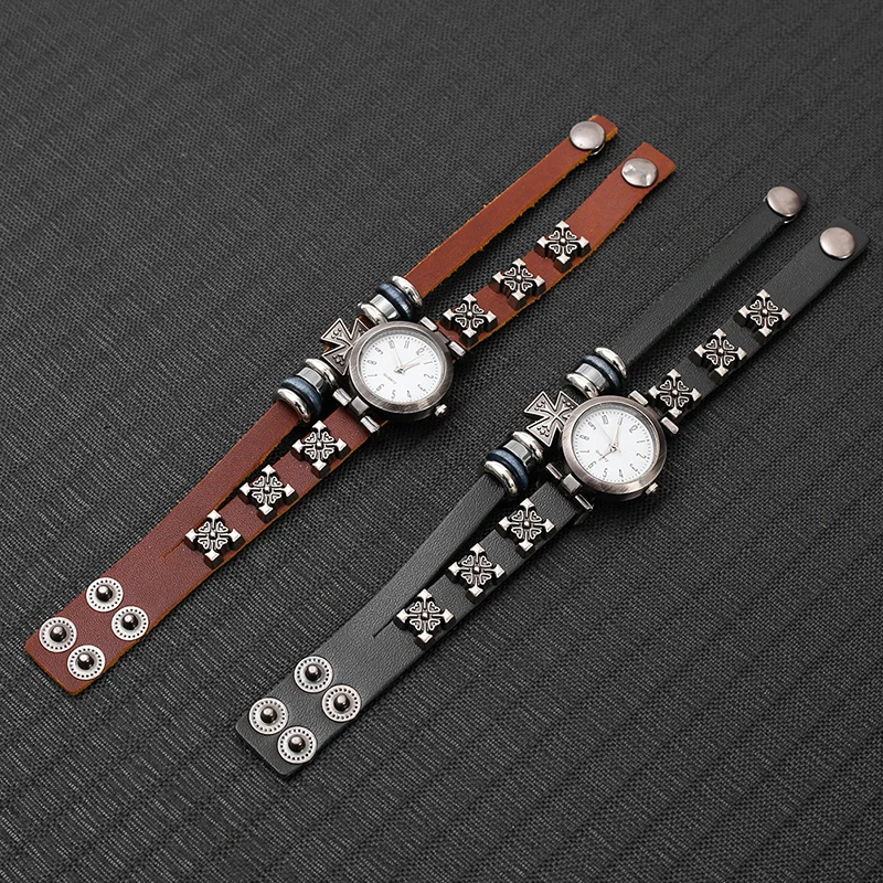 นาฬิกาควอตซ์สไตล์พังก์วินเทจแบ - Men Accessories Pk บทวิจารณ์และราคา