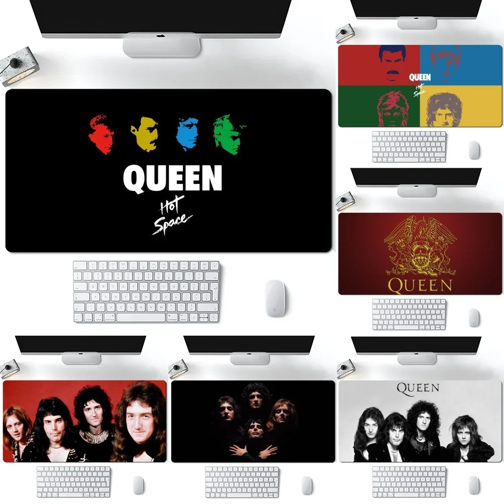 

Q-Queen band Mousepad Computer Laptop Gamer Pad PC Gaming Accessories Desk Mats