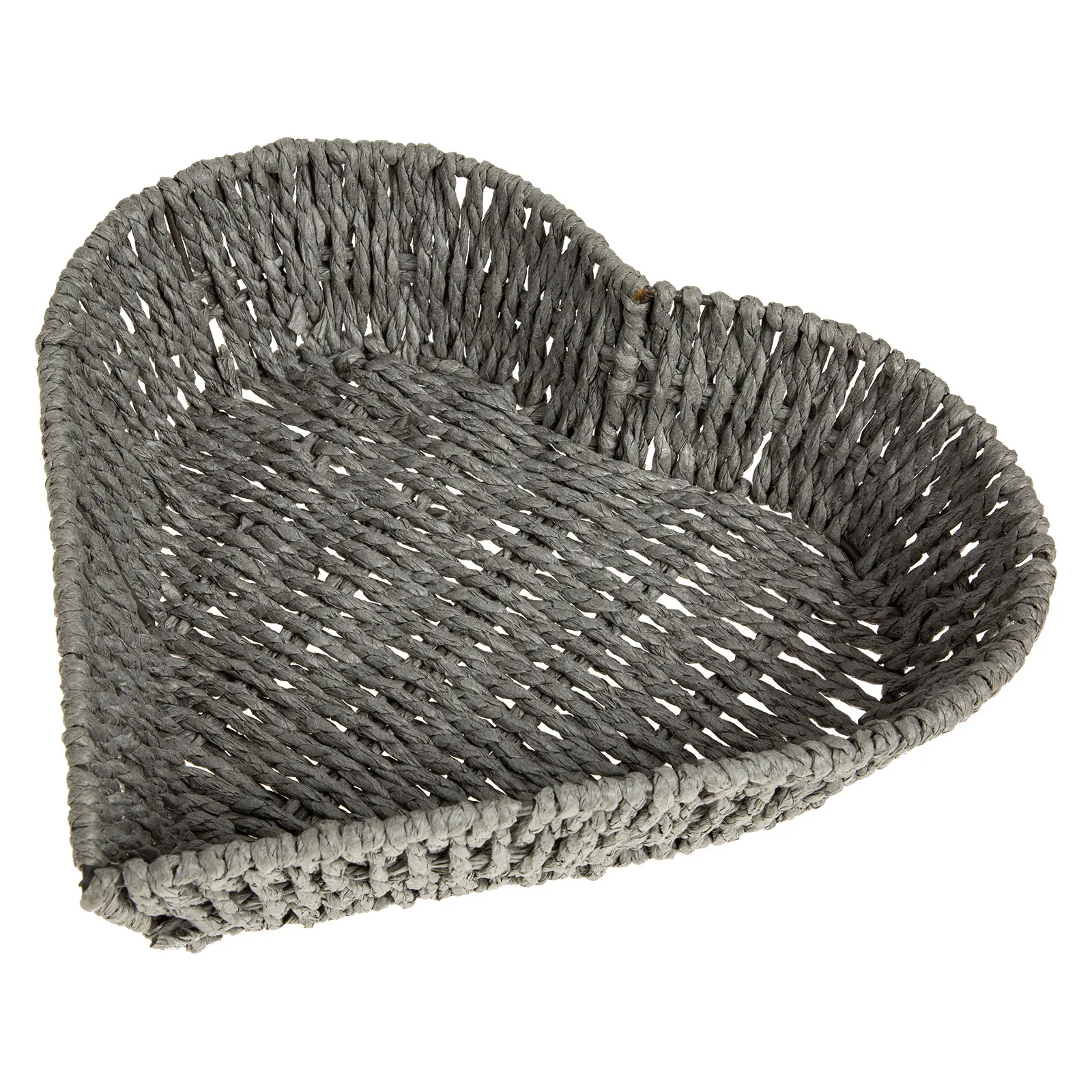 

Heart Shape Food Container Tray Fruit Large Shaped Platter Cake Pan Basket Paper Rope