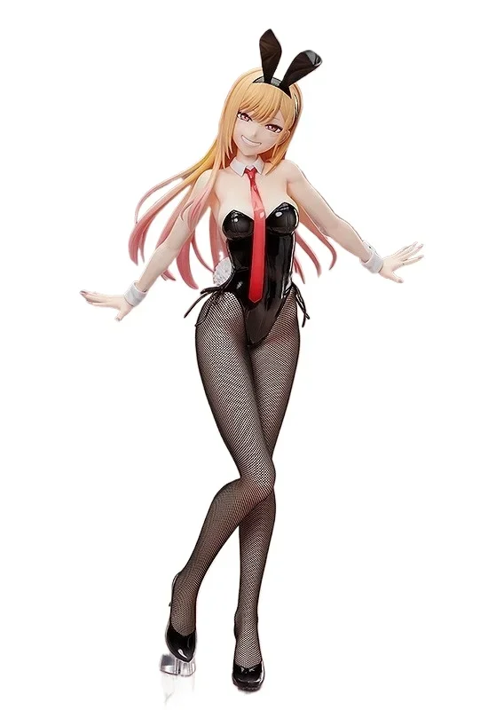 تحرير 1/4 مقياس My Dress-Up Darling Marin Kitagawa Bunny Ver. 18+ شخصية أنيمي مثيرة بيشوجو PVC وABS مع أجزاء من القماش 45 سم