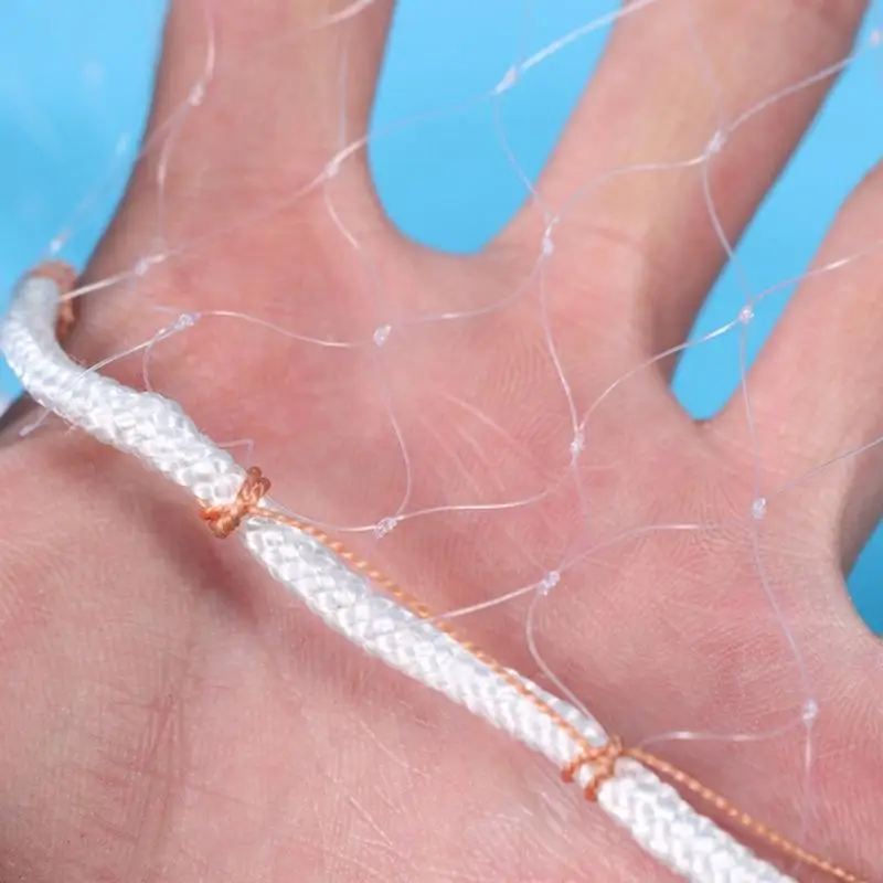 2025 شبكة صب جديدة لصيد الأسماك المحترف في المياه المالحة رمي المصبوب صافي 3/8 بوصة حجم شبكة