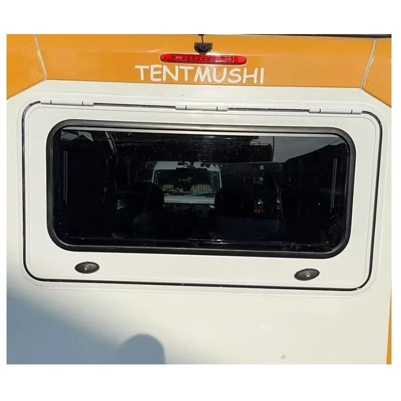 Custom Size 1200x600mm RV Caravan Off Road Camper Trailer Karavan Access Door With Openable Window