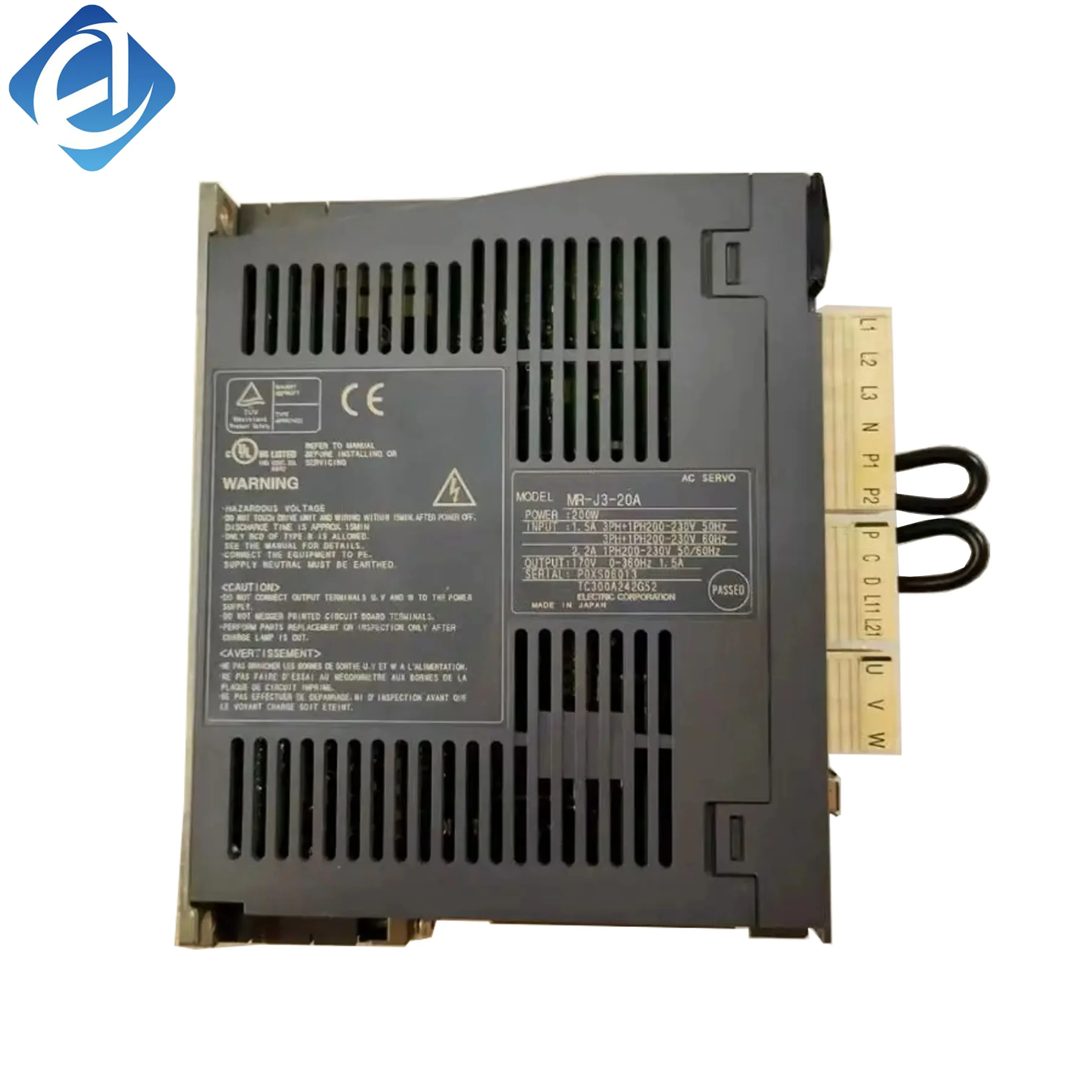 New New Original MR-J3-20A Mrj320a Single Phase Servo Drive Stock in Warehouse