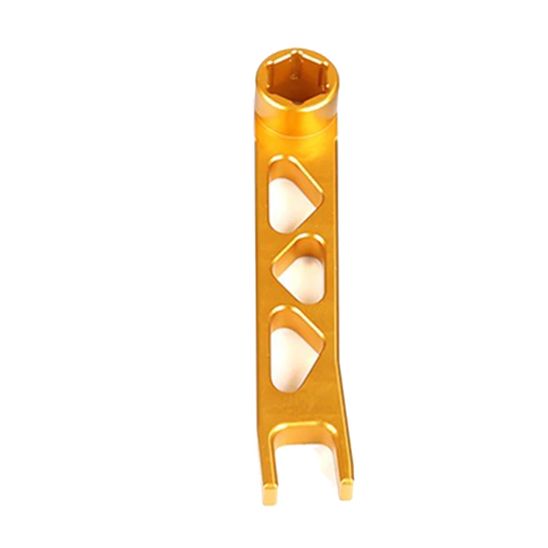 Legering CNC bougie sleutel geschikt voor 1/5 HPI ROVAN KM BAJA 5B RC auto (oranje)