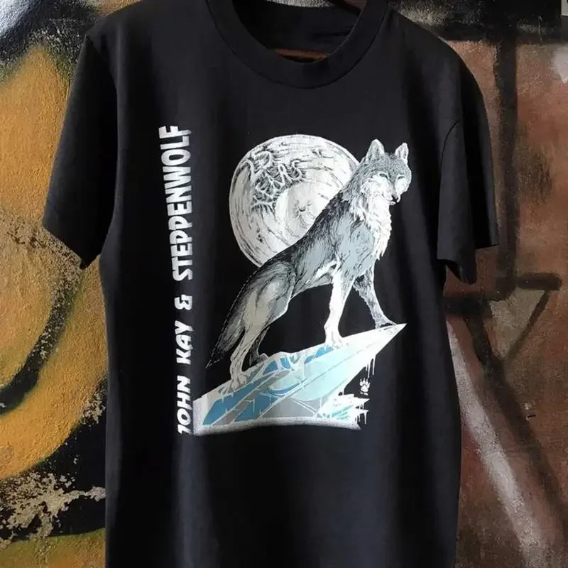 Retro John Kay And Steppenwolf Concert Men S 235XL 8D117 T shirt