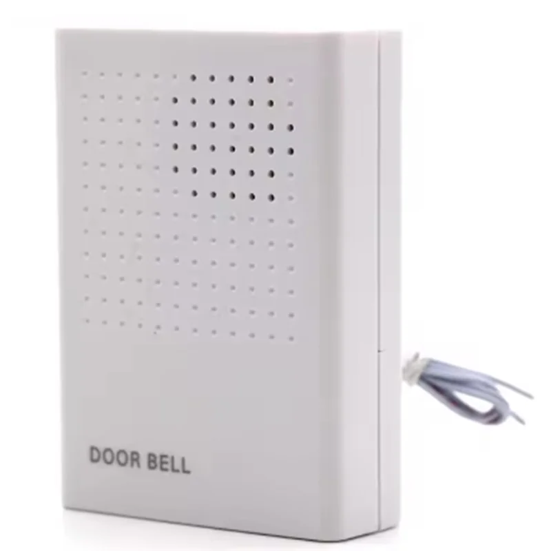 FFYY-12V السلكية التحكم في الوصول جرس الباب التحكم في الوصول مطابقة لا يتطلب بطارية 12 فولت دينغ دونغ الموسيقى جرس الباب الإلكتروني