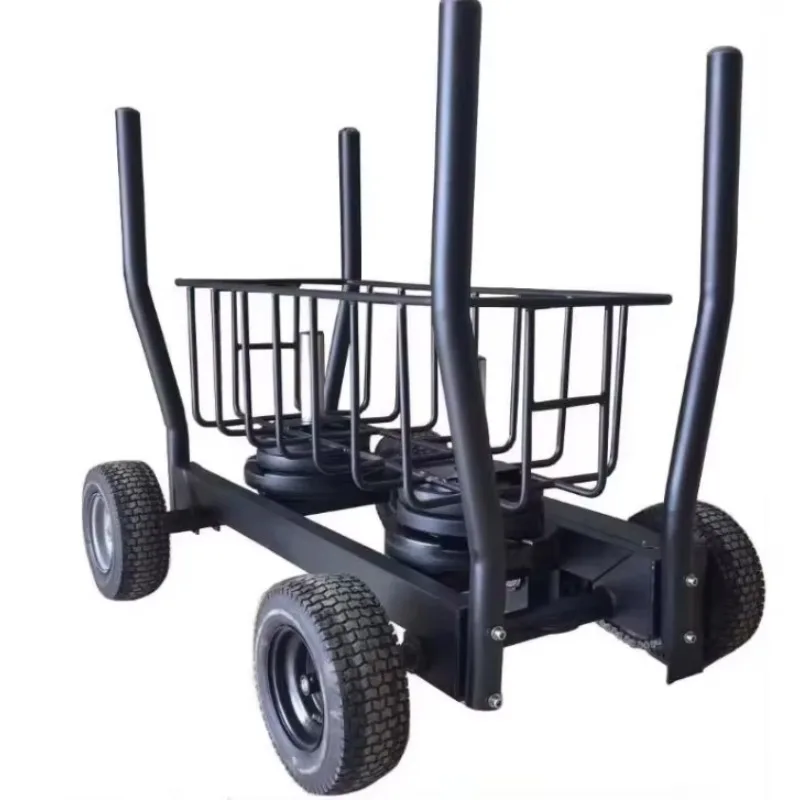 Weight Plate Sled Gym Equipment Fitness Pull and Push Power Training Sled Tank Sled