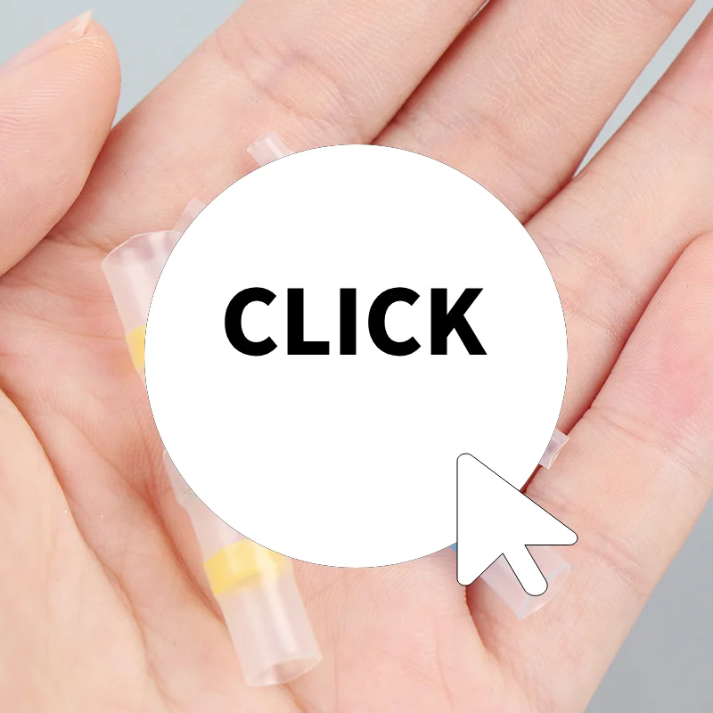 300 PCS Conectores de fio de solda à prova d'água e conectores de crimpagem de extremidade termo retrátil