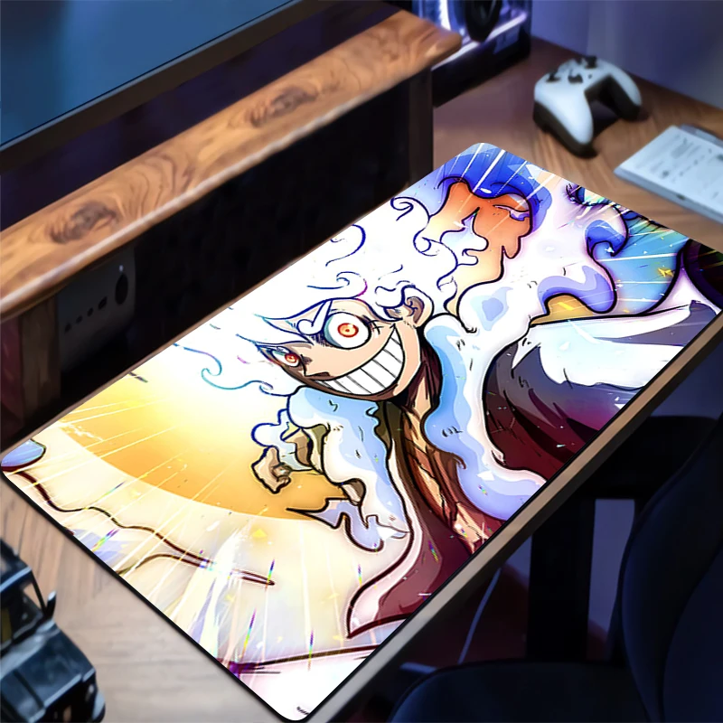 

Mousepad PC Gaming Accessories Computer Cabinet Extended Mat Non-Slip HD Mouse Pad Anime Keyboard Pad One Piece Luffy Desk Mat