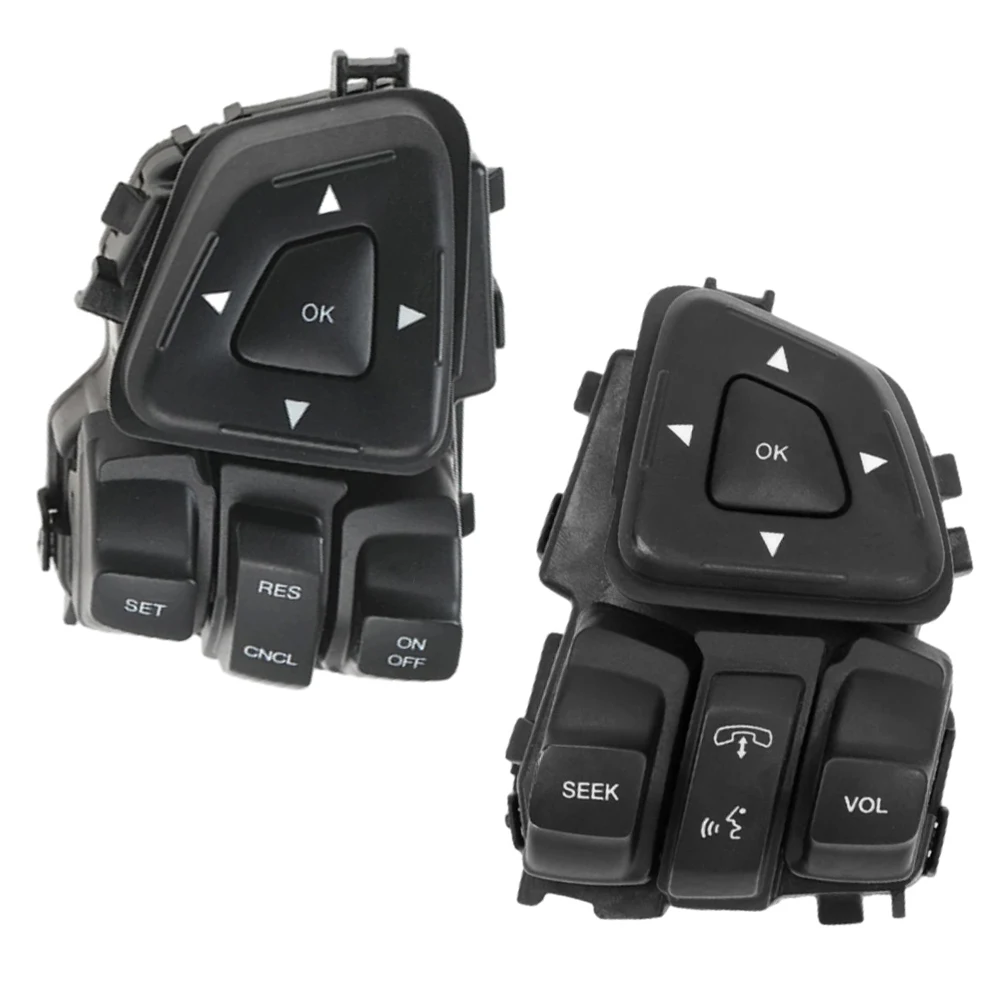 For Ford Edge Explorer Flex Cruise Control Switch Multifunction Steering Wheel Button Audio Cruise Control BT4T9E740AFW
