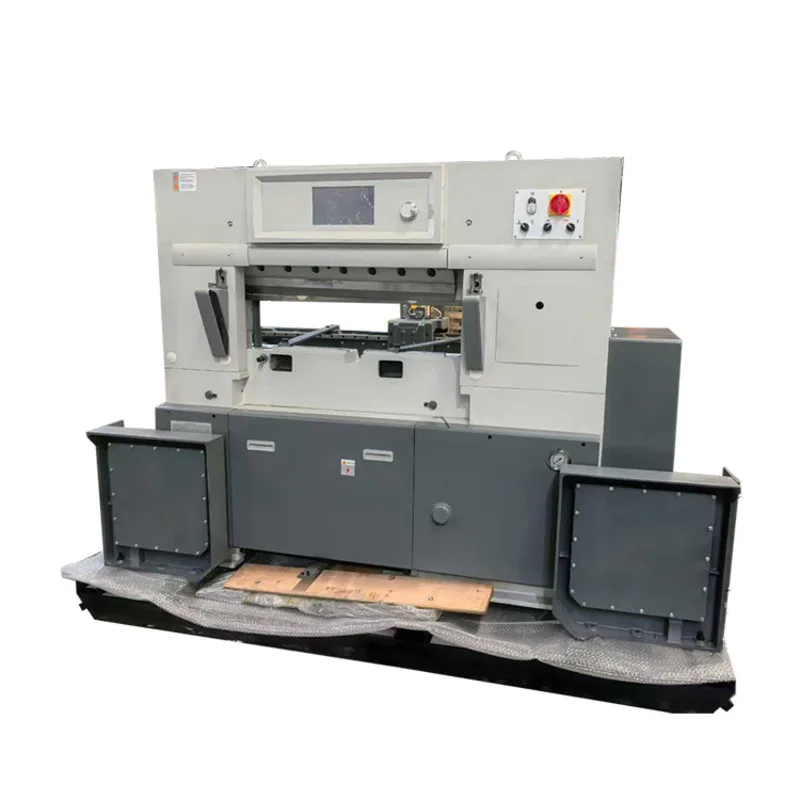 Hydraulic Heavy Duty Cutter Paper Cutting Machine Automatic Touch Screen Program Control