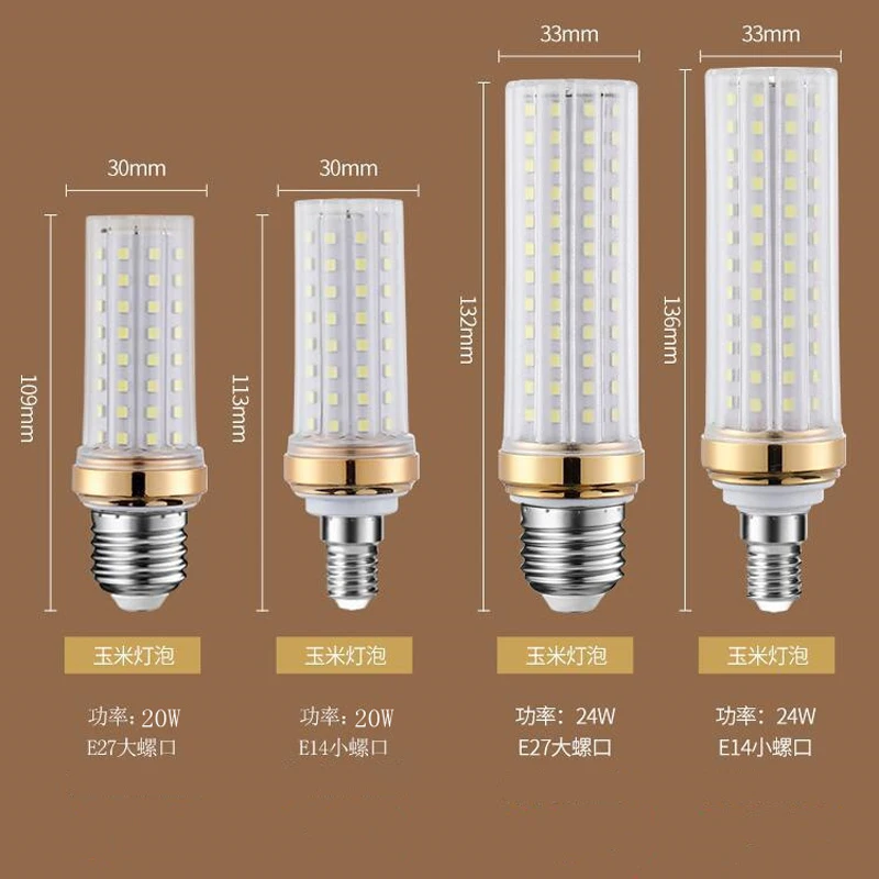 Energy Saving Lâmpada LED para Todos Lustre, Luz Pingente, Pendure Chandelier Teto, Wall Sconce, Sala de estar e jantar Lâmpada, E27, E14