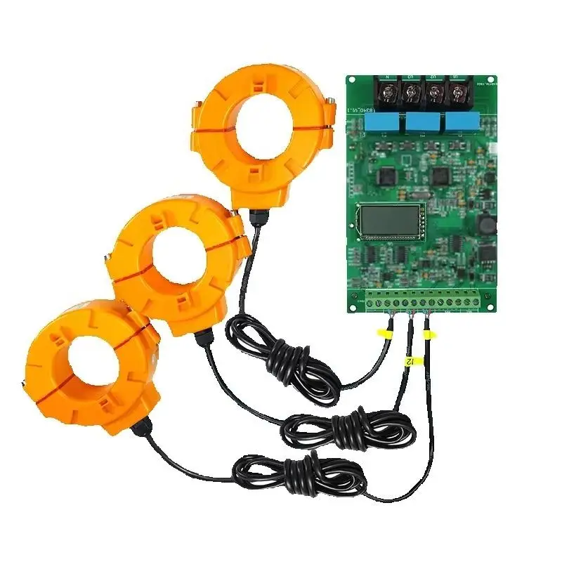 ETCR8340 Real Time Leakage Current & Voltage On-Line Tester Monitoring of 6 Channels Circuit Insulation Faults 20A/600A/3000A