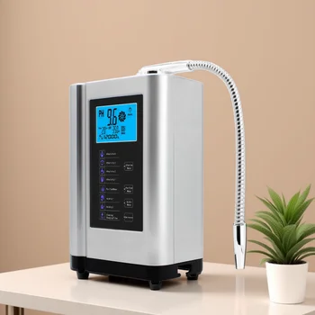 क्षारीय जल आयनाइज़र हाइड्रोजन जनरेटर मशीन शोधक, घर के लिए पीएच 3.5-10.5 क्षारीय एसिड पानी जल फ़िल्टर प्रणाली का उत्पादन करता है 10 best sales जल फ़िल्टर प्रणाली - №7