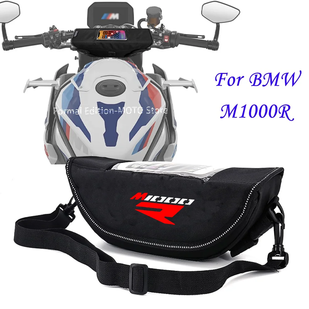 

Motorcycle Accessories Waterproof Bag Storage Handlebar Bag Travel Tool Bag for BMW M 1000R