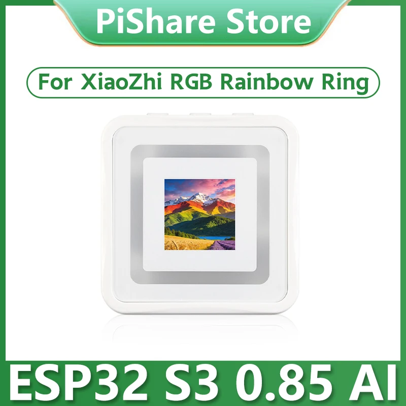 

ESP32 S3 AI 0.85inch LCD Display Development Board 0.85 inch DeepSeek Onboard Dual Microphones Array RGB surround light