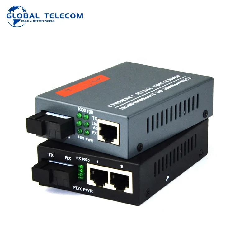 

Гигабитный 2-портовый оптоволоконный медиаконвертер TP-Link и Netlink, 10/100/1000, 20 км, медиаконвертер SC в 2RJ45
