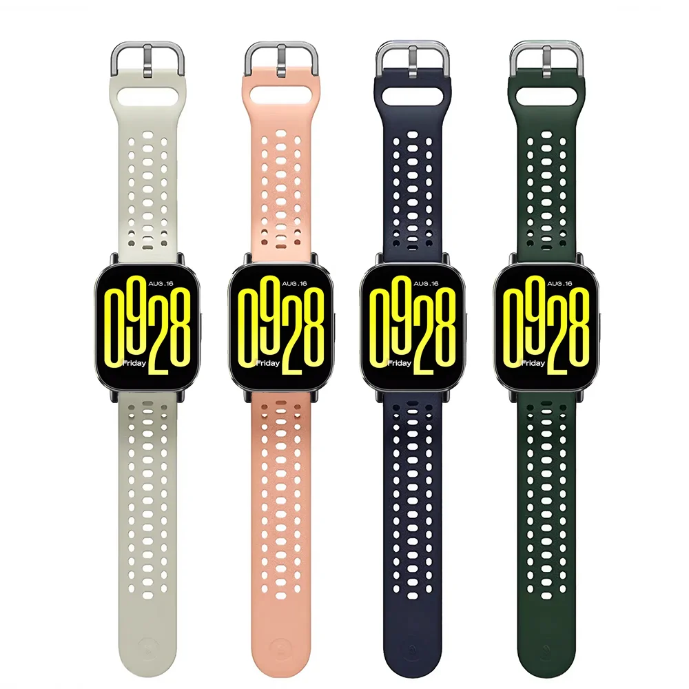 Pulseira de silicone para relógio redmi, pulseira de 22mm para smartwatch, acessórios para relógio redmi 5 active/5lite, pulseira xiaomi redmi 5 lite