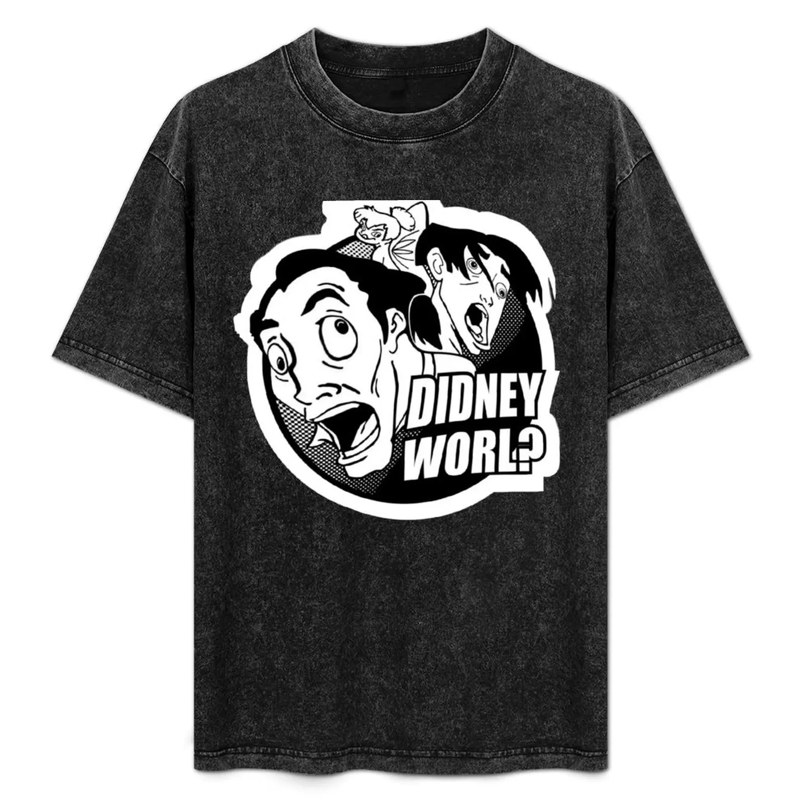 

Didney Worl ! T-Shirt Casual Daily Graphic Tee