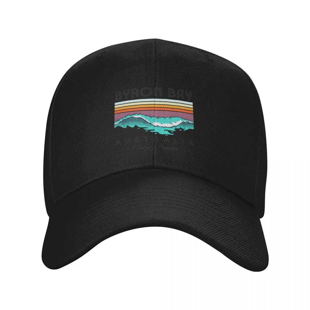 Byron Bay Australia A Surfer's Paradise Baseball Cap Custom Cap dad hat funny hat tea Hat Men Hats Women's