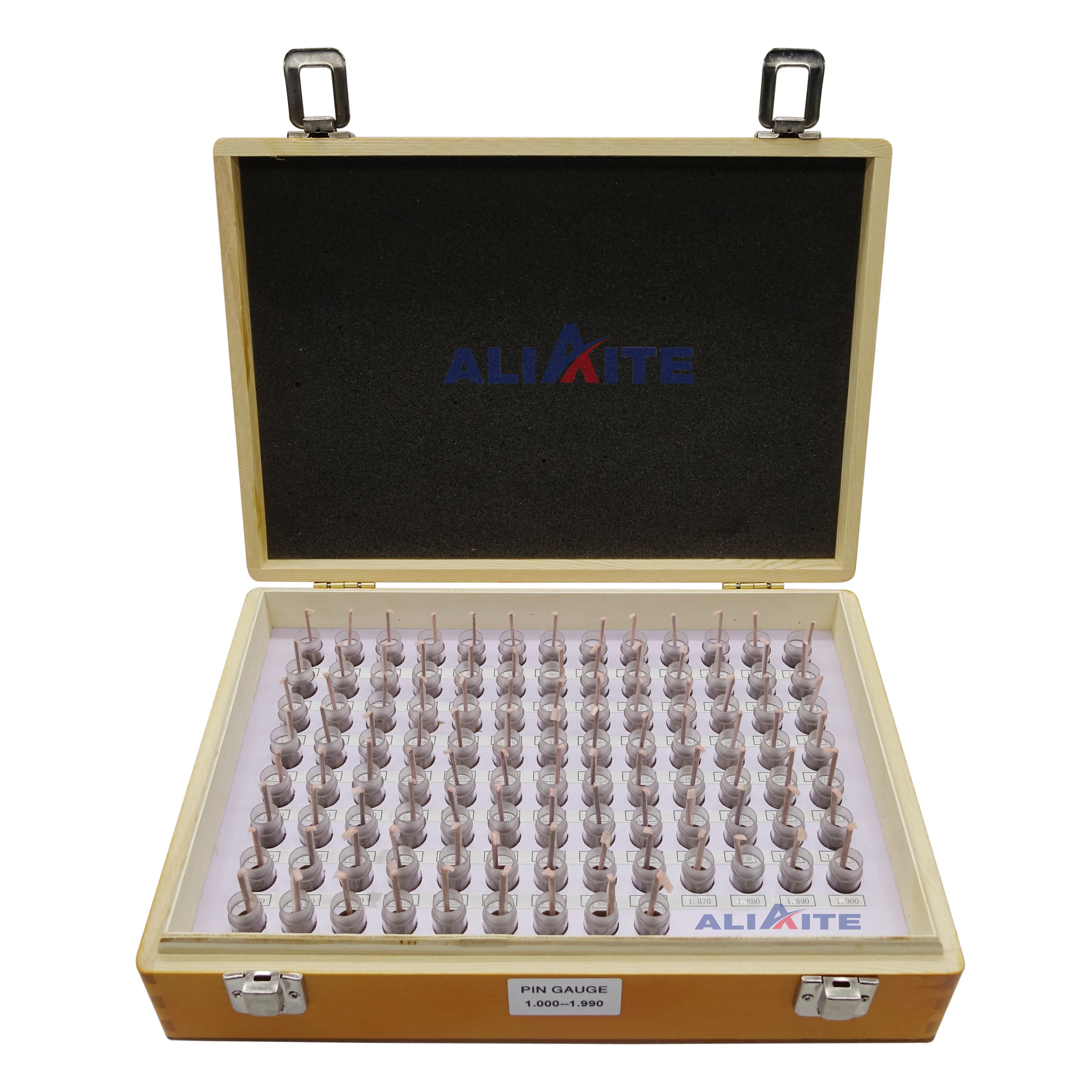 Imagem -04 - Aliaite Pin Gauge Grupo 1.0001.990 mm Passo: 001 100 Pcs