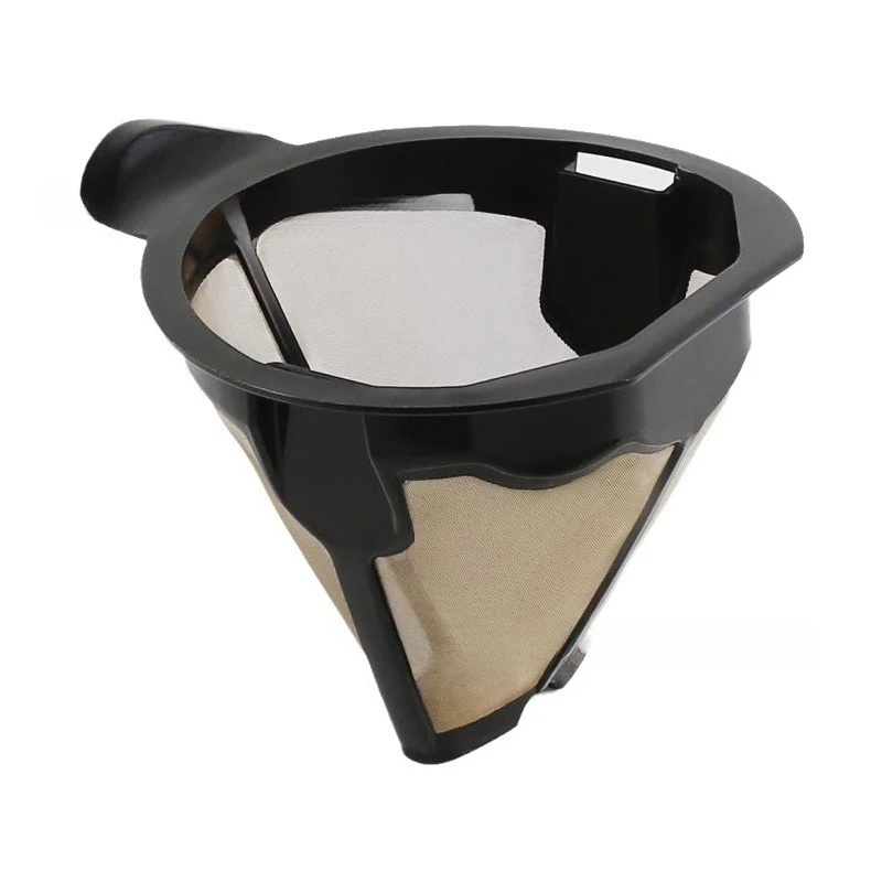 قابلة لإعادة الاستخدام القهوة تصفية مخروط صانع القهوة مرشحات للنينجا و CM401 CM371 القهوة بار بروير استبدال مرشح سلة دائمة