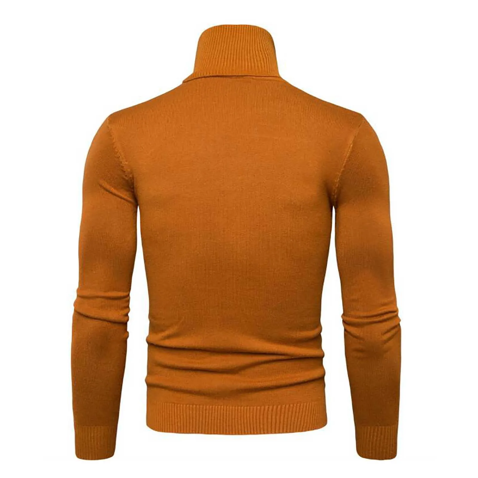 2023 baru Turtleneck Sweater untuk pria blus lengan panjang Slim Pullover Sweater pria musim gugur musim dingin tebal hangat pakaian