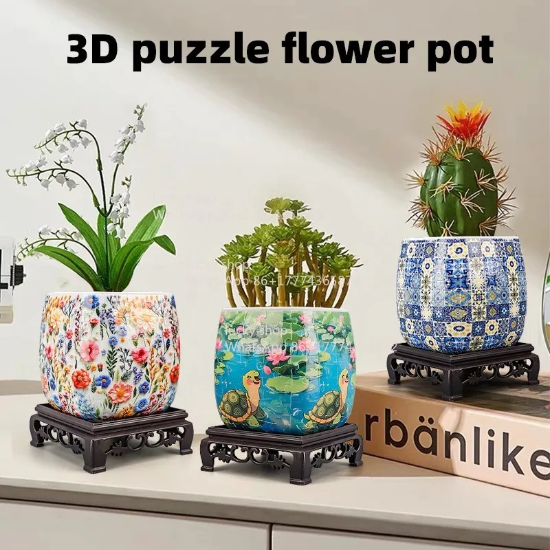 

A Variety of Colorful Flower Pots - A Natural Romance for Green Plant Lovers, and A Green Poetry of Life