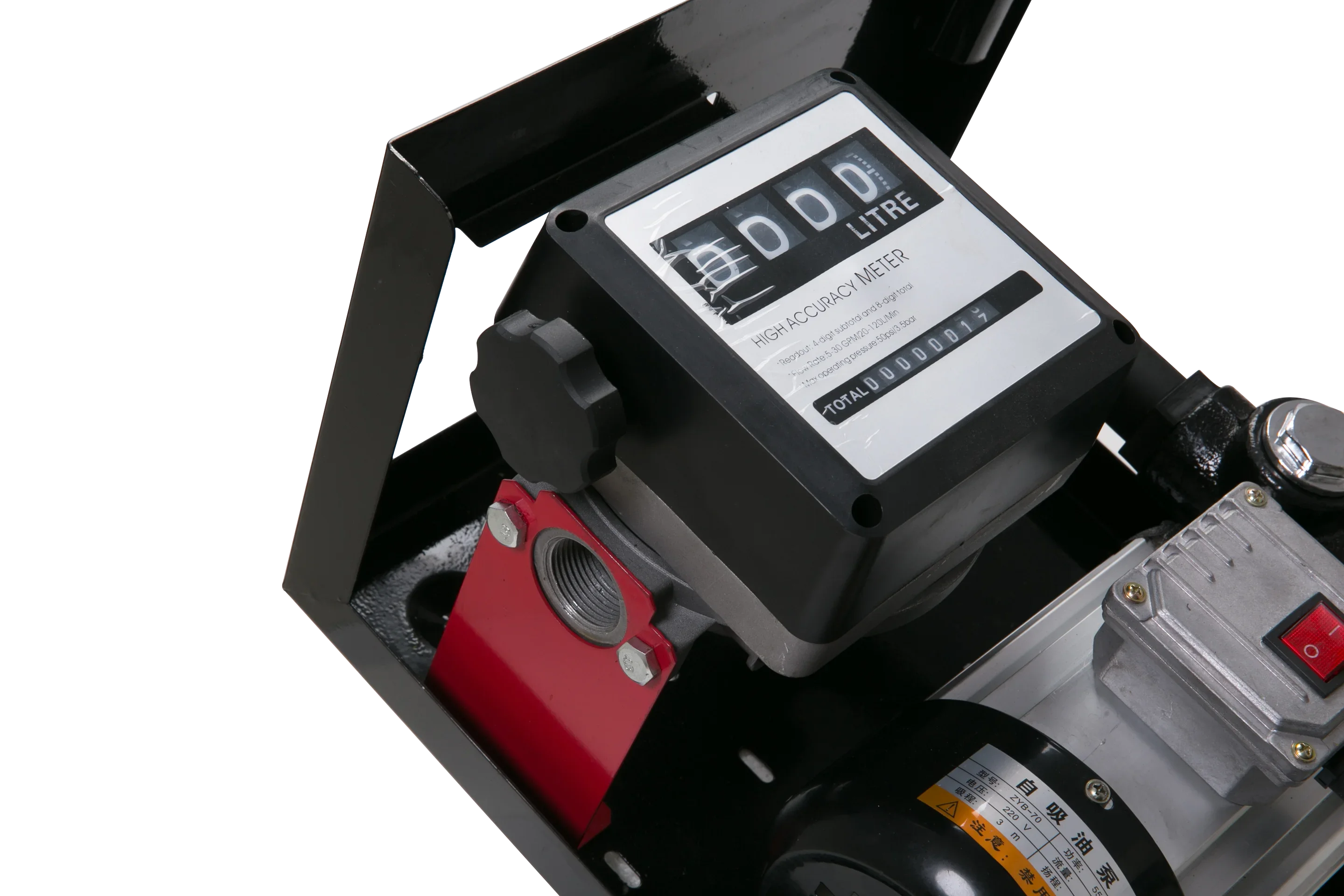 ETP-60A وحدة مضخة نقل الديزل الكهربائية للوقود عدة مقياس التدفق الصغير محطة الوقود المتنقلة موزع الوقود الصغير