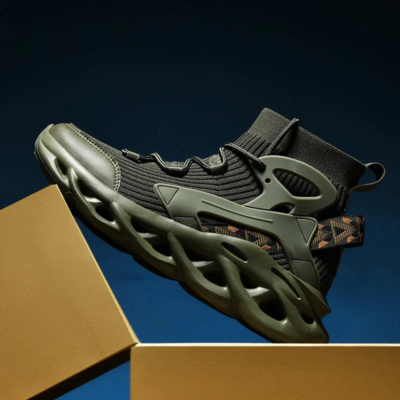 

Walking Shoes Large Size Men's Shoes39-46 Fashion Cushioned Running Shoes Sports Trendy Shoes