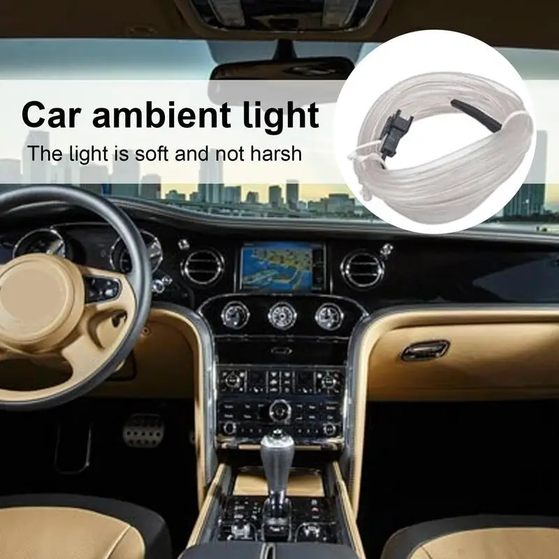 Neon Light Strip Car Interior Ambient Light Neon Light USB Interior Car Lights Romantic And Energy Saving Neon Light Strip For